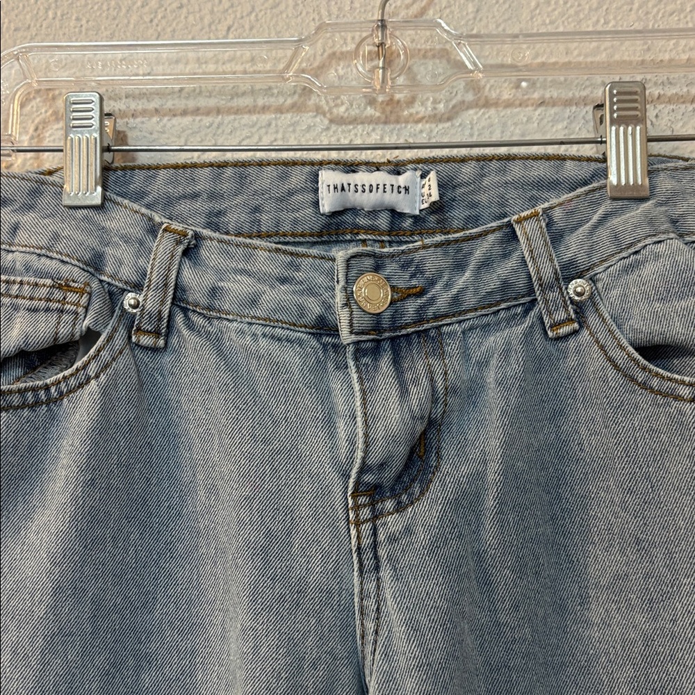 Thatssofetch Light Blue Denim Jeans - Picture 3 of 7